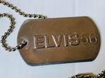 Elvis 56 Promotie Dog Tag (RCA/BMG 1996), Verzenden, Zo goed als nieuw, Overige typen