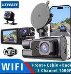 USEEBEE 3-Kanaals 1080P Dashcam met WiFi, Ophalen of Verzenden, Nieuw