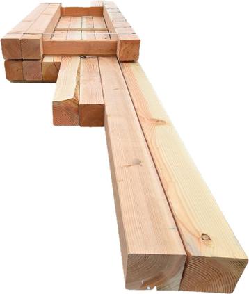 Douglas palen / balken  geschaafd 145x145 mm - nr: TB34 beschikbaar voor biedingen
