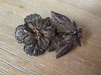 Vintage Javaanse Filigraan Bloembroche, Ophalen of Verzenden, Gebruikt, 4 tot 7 cm, Zilver