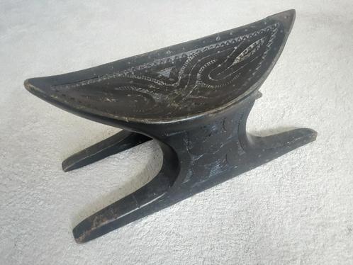 OUDE ZWARE SURINAAMSE KRUK MARRONS SARAMAKA ZETEL, Antiek en Kunst, Kunst | Niet-Westerse kunst, Ophalen of Verzenden