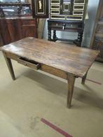 Oer 11627 ANTIEKE 18e eeuwse grenen tafel met mooi blad, Ophalen