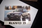 gebruikershandleiding RENAULT 19 SEDAN  1989/1996, Auto diversen, Handleidingen en Instructieboekjes, Ophalen of Verzenden