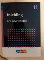 Inleiding Bouwnijverheid deel1 - Jellema, Boeken, Ophalen of Verzenden, Zo goed als nieuw, Overige niveaus, Overige vakken