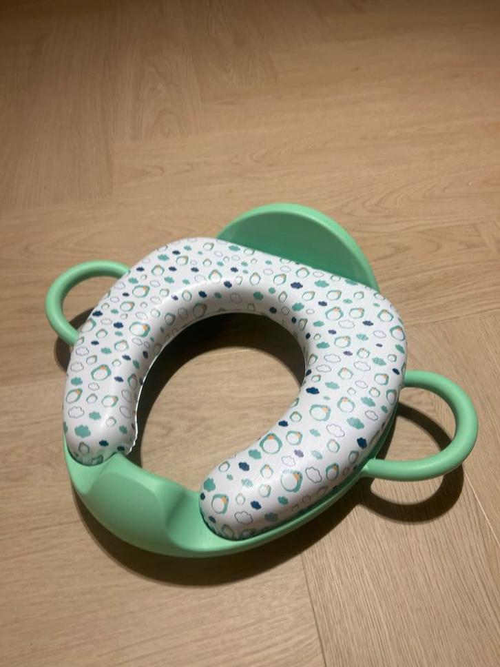 Groene Kinder Toiletbril - Hornbach, Kinderen en Baby's, Badjes en Verzorging, Nieuw, Overige typen, Overige merken, Standaard