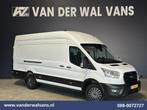 Ford Transit 2.0 TDCI 130pk L4H3 Jumbo Euro6 Airco | Camera, Auto's, Bestelauto's, Voorwielaandrijving, Stof, 4 cilinders, Wit