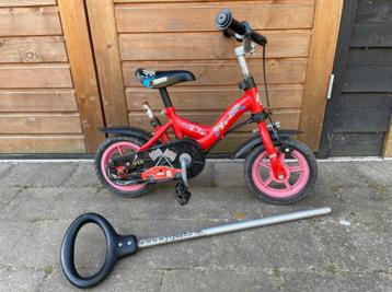 Yipeeh kinderfiets met duwstang beschikbaar voor biedingen