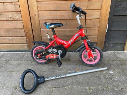 Yipeeh kinderfiets met duwstang, Fietsen en Brommers, Fietsen | Kinderfietsjes, Gebruikt, Ophalen