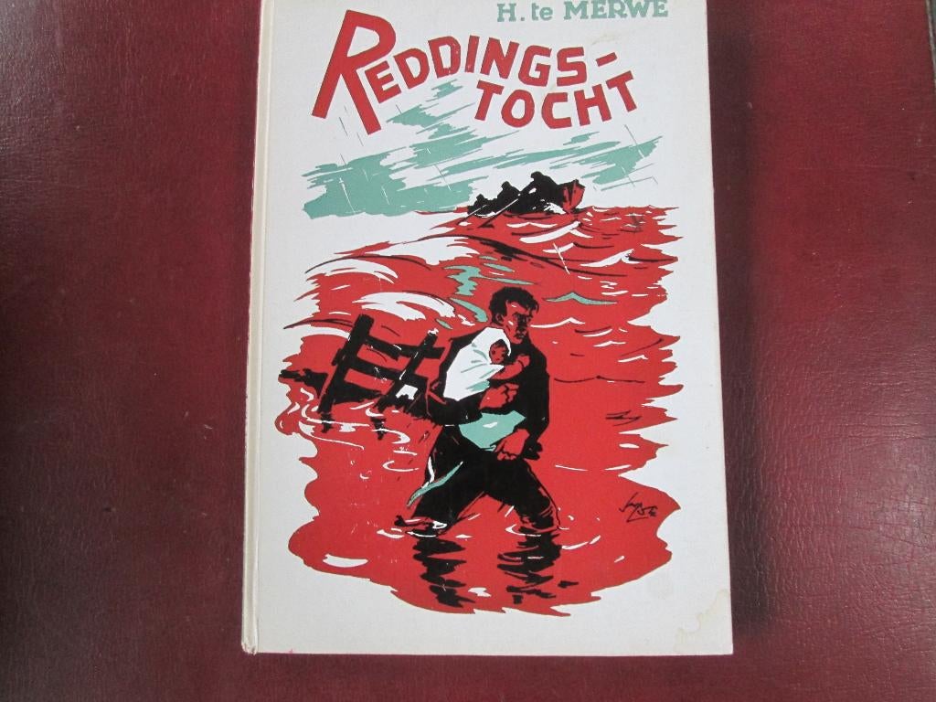 H. te Merwe, Reddingstocht, Boeken, Ophalen of Verzenden, Zo goed als nieuw, Fictie