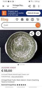 Royal Tudor schaal groot, Ophalen, Overige stijlen, Porselein, Schaal of Schalen