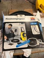 Te koop Riool reinigings set, Ophalen of Verzenden, Zo goed als nieuw