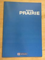 Autofolder/Brochure Nissan Prairie 1990, Ophalen of Verzenden, Nieuw, Nissan