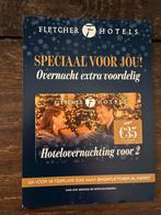 Hotelbon voor korting bij Fletcher hotels, Twee personen, 1 overnachting