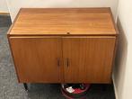 Simplalux Platenspeler Kast / LP-meubel, Huis en Inrichting, Kasten | Dressoirs, Ophalen, Gebruikt, Teakhout, 50 tot 100 cm