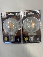 3x E27 G80 ledlamp 4W 2700K, Ophalen of Verzenden, Nieuw, E27 (groot), Led-lamp
