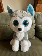 Grote TY Husky knuffel glitterogen, Ophalen of Verzenden