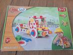 Baufix - houten constructiespeelgoed., Kinderen en Baby's, Speelgoed | Bouwstenen, Ophalen of Verzenden, Gebruikt, Overige merken