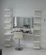 IKEA Make-up Tafel met Spiegel + Stoel!, Ophalen, Gebruikt, 100 tot 150 cm, 150 tot 200 cm