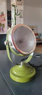 Vintage Tafelkoplamp - Werkend!, Gebruikt, Vintage, Ophalen of Verzenden, Glas