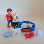 Playmobil meisje met poezen 5126, Ophalen of Verzenden, Zo goed als nieuw, Complete set