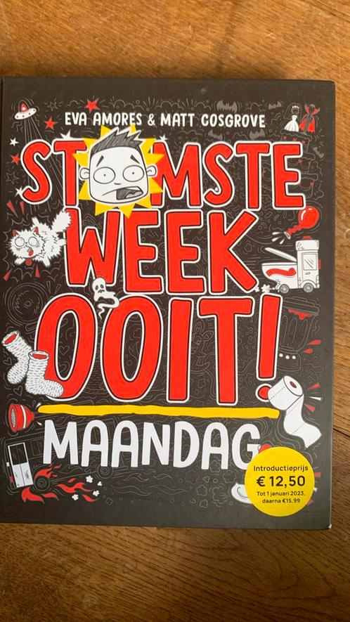 Eva Amores - Maandag, Boeken, Kinderboeken | Jeugd | onder 10 jaar, Nieuw, Ophalen of Verzenden