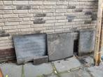 Tegels antraciet, Ophalen, Gebruikt, Overige materialen, Terrastegels