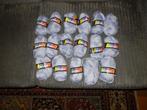 17 x breiwol:Nieuwe Ambassador Nevada 50% Viscose 50% Acryl., Ophalen of Verzenden, Nieuw, Breien, Wol of Garen