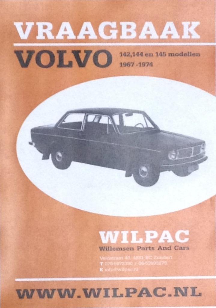 Verbeterde. Vraagbaak. Volvo 140 1966-1974 van. Olyslagers ., Auto diversen, Handleidingen en Instructieboekjes, Ophalen of Verzenden