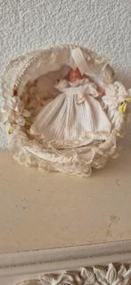 Vintage Wiegje met Popje, Antiek en Kunst, Ophalen of Verzenden