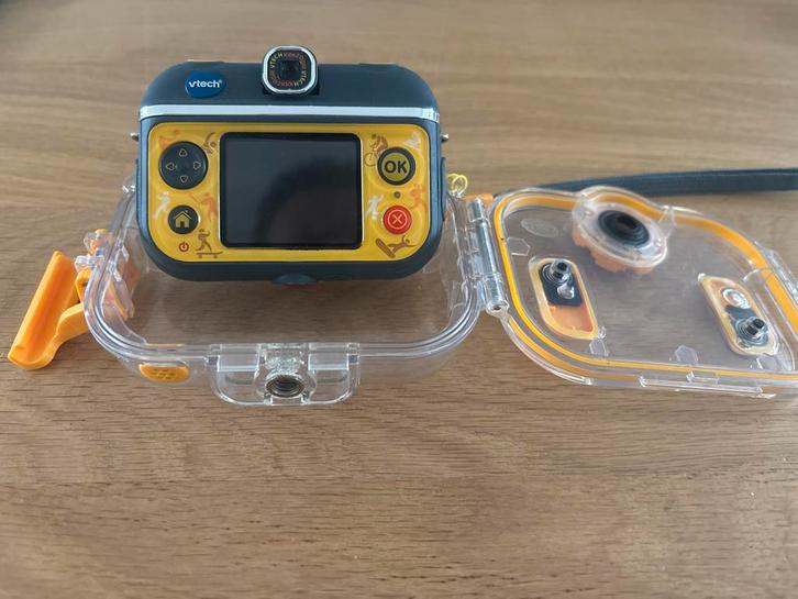 Vtech KidiZoom Camera met Waterdichte Behuizing, Spelcomputers en Games, Spelcomputers | Overige, Gebruikt, Ophalen of Verzenden