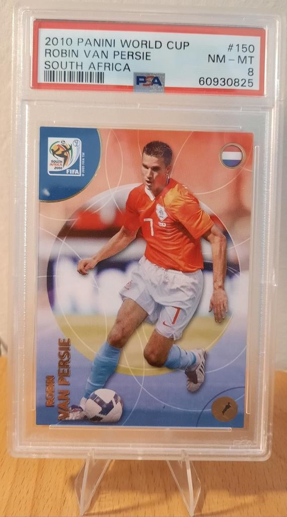 Robin van Persie PSA 8,  world cup 2010, Verzamelen, Ophalen of Verzenden, Zo goed als nieuw, Overige sporten, Spelerskaart