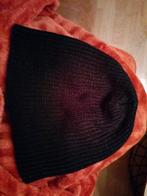 Zwarte muts, Ophalen of Verzenden, Gedragen, Muts