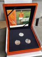 Zilver muntenset Johan Cruijff in nieuwstaat, Postzegels en Munten, Munten | Nederland, Ophalen of Verzenden, Koningin Beatrix
