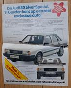 Audi 80 Silver Special. 3 items. € 5,--, Ophalen of Verzenden, Zo goed als nieuw, Audi