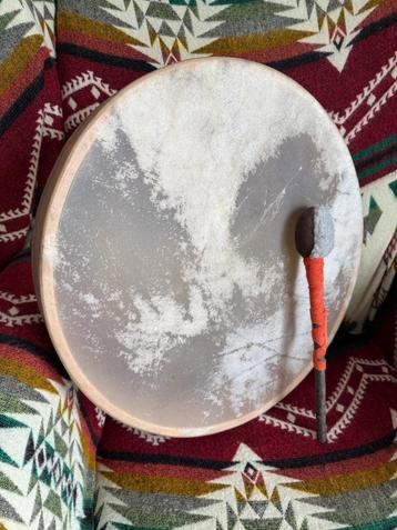Sjamanen drum - trommel Waterbuffel  beschikbaar voor biedingen