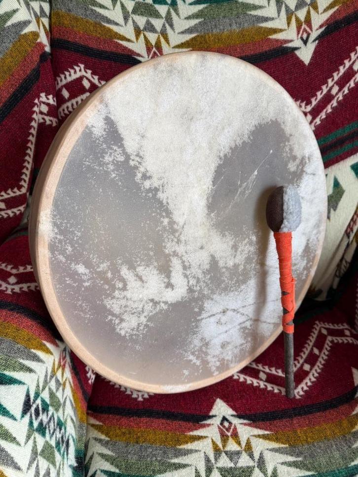 Sjamanen drum - trommel Waterbuffel, Muziek en Instrumenten, Percussie, Nieuw, Trommel, Ophalen of Verzenden