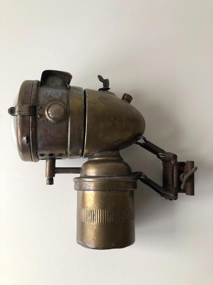 Riemann Mod.63 Carbid lantaarn vintage, Antiek en Kunst, Curiosa en Brocante, Ophalen of Verzenden