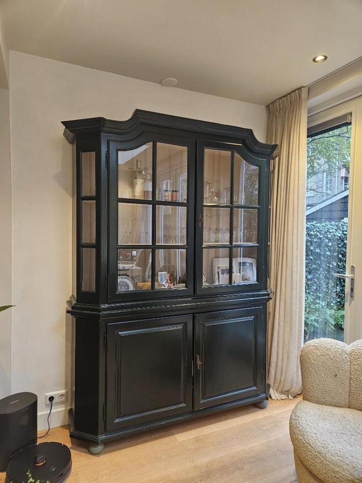 Te koop: Vitrinekast / Servieskast / Buffetkast, Huis en Inrichting, Kasten | Vitrinekasten, Gebruikt, 200 cm of meer, 150 tot 200 cm