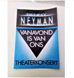 concert programma benny Neyman-vanavond is van ons uit 1988, Verzamelen, Ophalen of Verzenden, Zo goed als nieuw, Overige typen