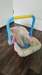 Baby Born maxi cosi, Kinderen en Baby's, Speelgoed | Poppen, Ophalen, Gebruikt, Babypop