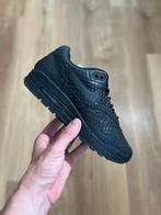 Nike Air Max 1 ‘Black Snakeskin’ 37,5 37.5, Ophalen of Verzenden, Zo goed als nieuw, Zwart