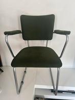 Gispen stoel met armleuningen, Gebruikt, Overige kleuren, Ophalen of Verzenden, Metaal