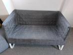 Ikea 2-zitsbank antraciet, Huis en Inrichting, Ophalen, Gebruikt, 150 tot 200 cm, Tweepersoons