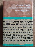 Cursus Nieuw Testamentisch Grieks - Beginners, Boeken, Studieboeken en Cursussen, Chris Bouter MA, Niet van toepassing, Ophalen of Verzenden