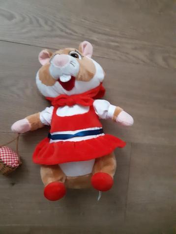 	Hamster knuffel efteling roodkapje - ZGAN beschikbaar voor biedingen