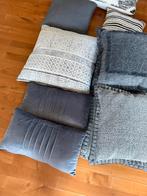 Kussen Collectie - Alles in één koop!, Huis en Inrichting, Woonaccessoires | Kussens, Ophalen of Verzenden, Gebruikt, Grijs, Vierkant
