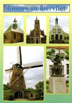 Groeten uit Biervliet - 5 afb o.a. kerk molen - ongelopen, Ophalen of Verzenden, Voor 1920, Ongelopen, Noord-Brabant