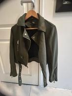 Zara dames jas L suéde donkergroen, Ophalen of Verzenden, Zo goed als nieuw, Zwart