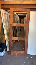 Nieuwe buitendeur merbau 93x223 cm nr 980, Ophalen, 80 tot 100 cm, 215 cm of meer, Nieuw