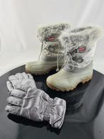 Snow boots grijs Olang met handschoenen, Jongen of Meisje, Ophalen of Verzenden, Olang, Laarzen